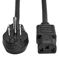 Tripp Lite P006-003-15D AC Power Cord 3FT RGTANGL 5-15P TO C13 PWRCD