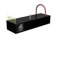 Ultravolt 10A24-N30-I10-25PPM-M-E Non-Isolated DC-DC Converters A-Series DC to HVDC Converter, Single output (Unipolar), +24V Input, -10kV DC HVout, 30W, Thru-hole mount, Regulated,  I10 Interface 0 to +10 VDC Monitors/Controls, 25ppm/ C Temperature Coefficient, Mu Metal shield, Eared mounting flange