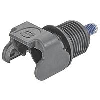 HARTING 09930011105 Housings Han S 120 Screw Mount Housing black M18 w/ male contact M6 (w/ Tuflok)