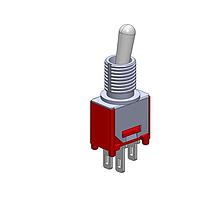 Dailywell 2MS1T2B3M1QES Toggle Switches SPDT ON-ON SOLDER
