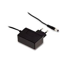MEAN WELL SGAS60E15-P1J Fixed Plugs 60W 15V 4A EU 2 pin AC plug 2.1x5.5 DC plug