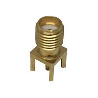 Radiall R125426000 PCB Receptacles SMA / STRAIGHT JACK RECEPTACLE FOR PCB SOLDER LEGS
