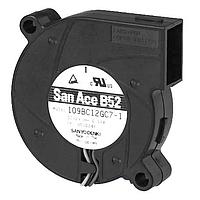 Sanyo Denki 109BC12FC7-1 Blowers DC Blower, 52x15mm, 12VDC, Tachometer