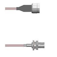 Amphenol Custom Cable Q-2I0040005072i RF Cable Assemblies N-SP/BNC-SJB G316 72I
