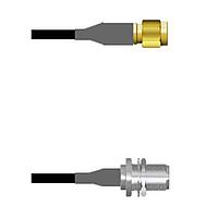 Amphenol Custom Cable Q-3E023000D144i RF Cable Assemblies SMA-SP/N-SJB LMR19 144I