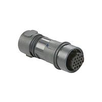 Bulgin PXM6011/04S/CR/0709 Cable Connectors 6000 SERIES INLINE CONNECTOR 4 POLE SOCKET