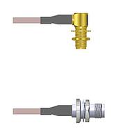 Amphenol Custom Cable Q-2P04E0005011i RF Cable Assemblies SMA-RJB/TNC-SJB G316 11I