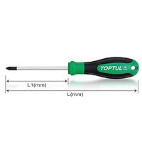 TOPTUL FBAD0110 Cushion Grip Phillips Srewdriver (PH1, 215 mm)