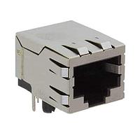 Adam Tech MTJ-88TX1-FSD-PGB Modular MODULAR JACK 8P8C RA SG BK SHLD