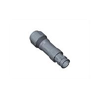 Amphenol LTW ABD-08BMMC-LL7SP0 Standard Circular Connector Ceres, Standard Size, Plastic, 5A, 08 pins, Male Connector, Male Contact, Straight, 2 Points Lock, Crimp, Field Installable, F5.0 - F6.0mm, IP67