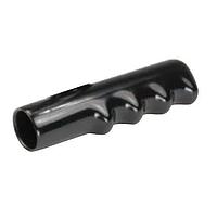 Essentra Components VGN07504500A Handle NUBBED ROUNDED END GRIP:PVC DIP BLACK