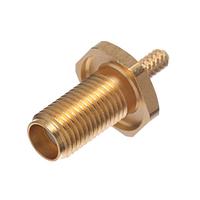 Radiall R125321020 Connectors SMA / STRAIGHT BULKHEAD JACK COMBINATION SEAL CRIMP TYPE - CABLE 2.6/50 S