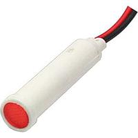 Mallory Sonalert FL1P-8QW-1-R2V LED Panel Mount Indicators LED RED 8MM SNAP 2VAC/DC