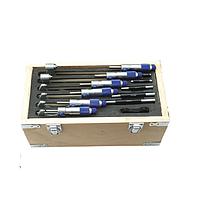 MOORE & WRIGHT MW215-04BLI Workshop External Micrometer Set (0-8", 0.001")