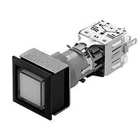 EAO 902-.000-0P Pushbutton Switches 5A 250VAC 2NC 2NO Act Sqr IP40