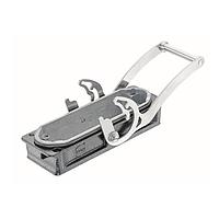 HARTING 09405240381 Hoods 24B HPR Compact Bulkhead Housing, Central Lever Locking