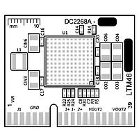 Analog Devices DC2268A-G Voltage Regulator - Switching Regulator LTM4631EV Demo Board - Dual 18A or Sin