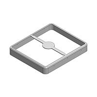 Masach Tech MS402-10F-NS EMI/RFI Shield Frame, Two-Piece 40.2 x 34.6 x 5.3mm Two-piece Drawn-Seamless RF Shield/EMI Shield FRAME (Nickel-Silver)
