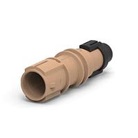 DEUTSCH - TE Connectivity DTSK04-1-08PC Connectors Receptacle Housing Key C Brown