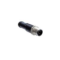 Amphenol LTW M12A-04BMMM-SL8N05 Sensor Cables / Actuator Cables M12 Circular Metric Connector, A Code, Metal, 4A, 04 pins, Male Connector, Male Contact, Straight, Screw Thread, Overmolded, Length 5000mm, IP68 / IP69K