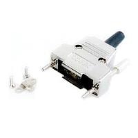 Amphenol CONEC 165X17359XE EMI/RFI Shielded Backshell 9P METAL HOOD W/STRT CBL EXIT SINGLE PKG