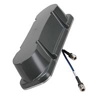 HUBER+SUHNER 1399.17.0222 Outdoor Antennas Railway Rooftop, 2G/3G/4G cellular and WiFi 2.4/5 GHz bands, 2 x 2 MIMO, 7.5 / 8dBi, vertical polarized; Connectors N, jack (f)