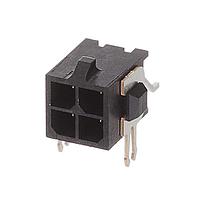 AMP Connectors - TE Connectivity 3-794625-4 Headers 04P MICRO MNL ASSY R/A,SMT LF