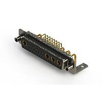 EDAC 630-36W4240-1N6 Mixed Contact D-Sub Connectors Right-angle Power Combo D-Sub Connector