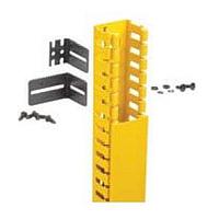 Panduit FRHD2KTYL Kits, Hinged Duct Cable Manager Kit, 2" x 2" (50mm x 50mm), FiberRunner,