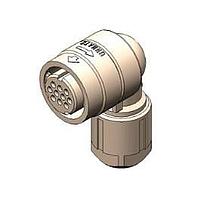 JAE Electronics JN1VFS10SL2 Housings 10P RA Plastic Plug 6.5 to 8mm Cable Dia