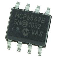 Microchip Technology MCP6542-E/SN Comparator Dual 1.6V Push/ Pull Comp