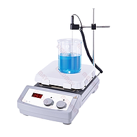 Medmay MS-H550-10L-S LED Magnetic Hotplate Stirrer (0-1500rpm)
