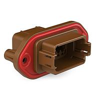 Amphenol SINE Systems AT04-12PD-PM12 Connectors 12 Pin Rcp Pnl Mnt D Self-Thread Blk Sea