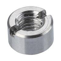 Harwin KA1-4240000 Round Slotted Pnl Mnt or Brd Mnt Jackscrew Nut