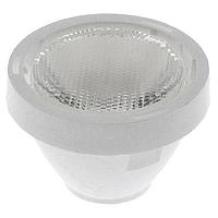 LedLink Optics LL01CR-NE80L06-M2 Lens Assembly Single Lens 19.45 x 15mm 80 deg