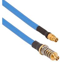 Amphenol SV Microwave FV67SMPM-085-FSSMPM-120 RF Cable Assemblies VITA 67.1/2 SMPM to SMPM STR F 12"Cable