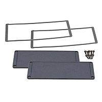 Hammond Manufacturing 1457UEP Panel, End 1457U EMI PANEL KIT (2 PACK)