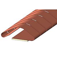 Laird Performance Materials 0077001202 Fingerstock Strip Gaskets L 24"xW .32"xH .11" NOSG, STR,BF,PSA