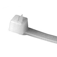 HellermannTyton RT50S9C2 Releasable Releasable Cable Tie, Release Tab, 6.3" Long, 50 lb Tensile Strength, PA66, Natural, 100/pkg