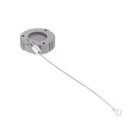 Amphenol SINE Systems AHDC169-TM Accessories HD Series 9 Pin Recp Cap w/ Metal Tether
