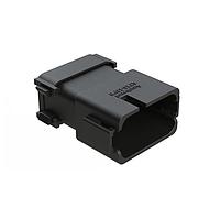 Amphenol SINE Systems AT16-18PB-K004 18-Way 18 Position Receptac Cap, Keyed B, Black