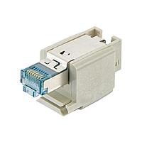 HARTING 09120033016 Adapters Han-Brid RJ45 C (Cat6a RJ45 Gigalink-Piercing 24-27AWG, 8wire) + 2 10Amp contacts (not included)