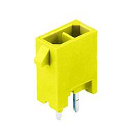 Molex 224246-0640 PCB Receptacle Versa Color Vert Header Thru Hole  Dual Row 6 Ckts (Sn) GloWire Ylw Tray