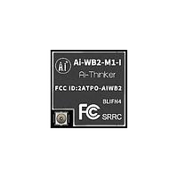 RF Solutions Ai-WB2-M1-I WiFi Modules Wi-Fi, BLE5.0, 32Bit MCU External Antenna SMD-61