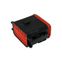 DEUTSCH - TE Connectivity DT06-12SB-P012 12-Way 12P DT PLG ASM KEY B ENH RET BLACK