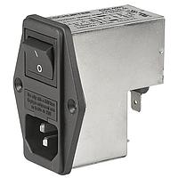 Schurter 4304.4068 Inlets FKI2-50-4/M5 APPLNC INLET FILTER 4A