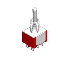 Dailywell 1MD3T1B1M1QES Toggle Switches SWITCH TOGGLE DPDT
