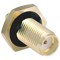 Linx Technologies - TE Connectivity CONSMA014-R178-G Connectors SMA Fml Blkhd RMnt Crimp, O-Ring RG-178