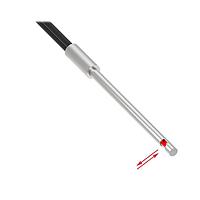 Banner Engineering PBPS46U Plastic Fiber Sensors Plastic Fiber, Diffuse Reflective; Core Dia.: 1 mm; Fiber Length 2 m; Probe, Sideview; Free cut