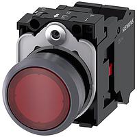 SIEMENS A6X30142643 Standard Switches ILLUMINATED PUSHBUTTON. RED